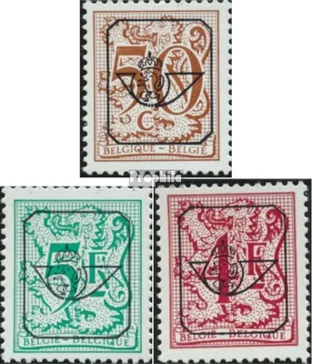 Produktbild von Briefmarken Belgien 1979 Mi 2010vb V,2012va V,2035va V (kompl.Ausg.) Vorausentwertung postfrisch Löwe