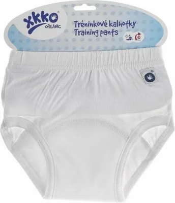 Obrázek produktu pro XKKO Tréninkové kalhotky Organic - Bílé, velikost L