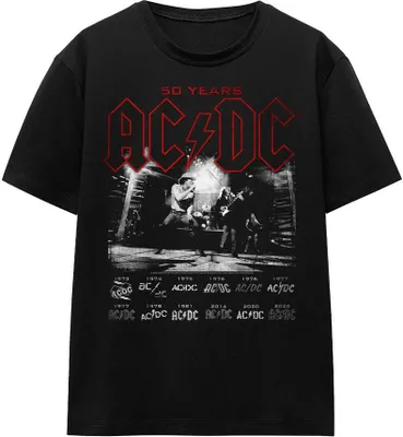 Produktbild von AC/DC - T-Shirt für Herren/Damen Uni TV15436 (L) (Schwarz)