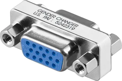 Image de Goobay CAK ADAP D-SUB HD15 F/F gender changer 15 pin HD