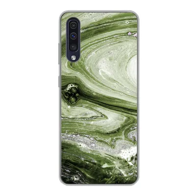 Produktbild von MuchoWow® Handyhülle Schutzhülle Hülle für Samsung Galaxy A30s Marmor - Naturstein - Kalkstein Silikon Softcase Handy Hülle - Karteninhaber