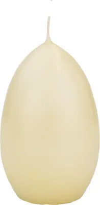 Produktbild von INNA-Glas Osterei Kerze LEONITA, creme, 12cm, 8cm, 40h - Germany - Deko Kerzen