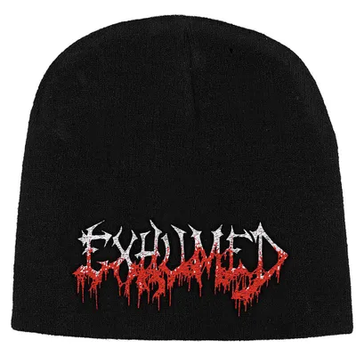 Produktbild von Exhumiert - Logo Uni Mütze Hut - schwarz