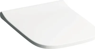 Produktbild von Geberit Smyle Square WC-Sitz, schmales D mit Absenkautomatik, weiß