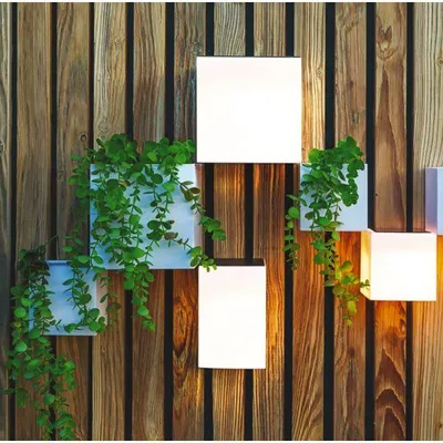 Produktbild von Runde Solarwandleuchte Wally 39 cm