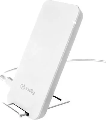 Image de Celly WLFASTSTANDWH chargeur d'appareils mobiles Smartphone Blanc USB Recharge sans fil Intérieure