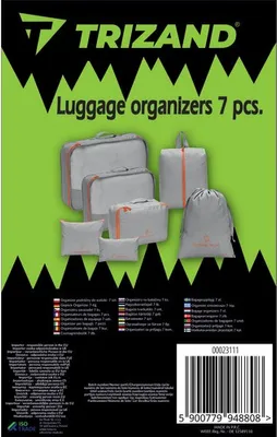 Zdjęcie produktu dla Organizer podróżny do walizki- 7 szt Trizand 23111