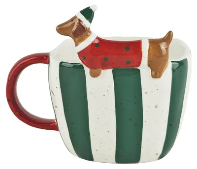 Produktbild von Clayre & Eef Tasse 400 ml Weiß Keramik