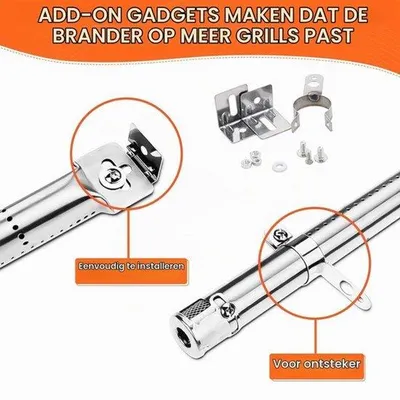 Produktbild von Universal-verstellbarer Brenner für,,,,,,,,,,,,,, 3 Stück