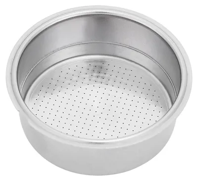 Zdjęcie produktu dla Dwuwarstwowy filtr do kawy ze stali nierdzewnej, koszyk ciśnieniowy, akcesoria do ekspresu na filiżanki