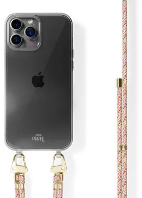 Produktbild von Rainbow Vibes Transparant Cord Hülle  - Kompatibel mit iPhone 11 Pro Max