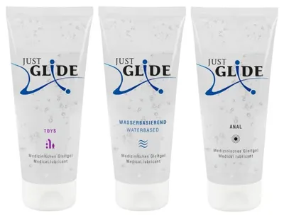 Produktbild von Just Glide 200ml Schmiermittel 3 Einheiten Durchsichtig  Durchsichtig One Size