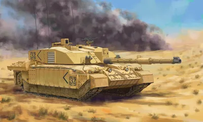 Produktbild von HOBBY BOSS HB84853 British Challenger II (OP.Telic) Iraq 2003