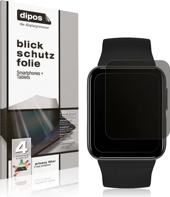 Produktbild von Blickschutzfolie für GRV Smartwatch matt Schutzfolie Folie Display Schutz dipos