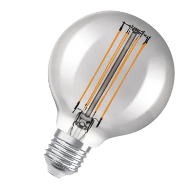 Obrázek produktu pro OSRAM Vintage 1906 LED CLASSIC SLIM Filament Globe 11W 818 žárovka z kouřového skla E27 500lm 1800K teplá bílá jako 42W stmívatelná 4099854090783