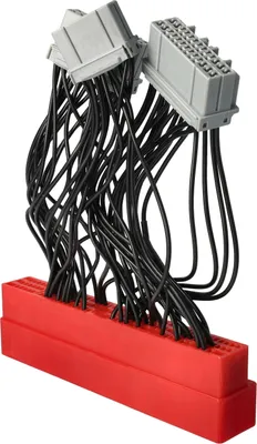 Produktbild von vhbw OBD Adapter OBD1 auf OBD2 ECU kompatibel mit Honda Prelude 1996 - 2001 - 20 cm