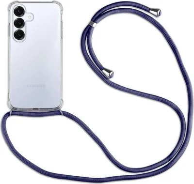 Produktbild von Handykette für Samsung S25 Handyhülle mit Band Hülle Galaxy S25 in Blau