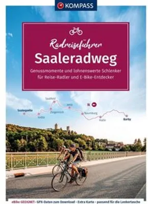 Produktbild von KOMPASS Radreiseführer Saaleradweg