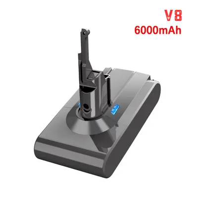 Produktbild von 6000mAh Ersatzakku kompatibel mit Dyson V8 SV10 Absolute Animal Fluffy