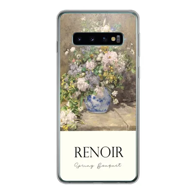 Produktbild von MuchoWow® Handyhülle Schutzhülle Hülle für Samsung Galaxy S10 Kunst - Blumen - Alte Meister Silikon Softcase Handy Hülle - Handytasche
