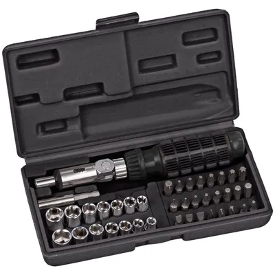 Produktbild von Schraubendreher Ratsche Set 41 Teilig KRT500101