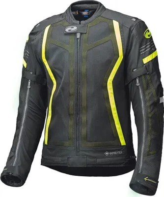 Image de Veste textile moto Held AeroSec Top Gore-Tex, noir/néon, M