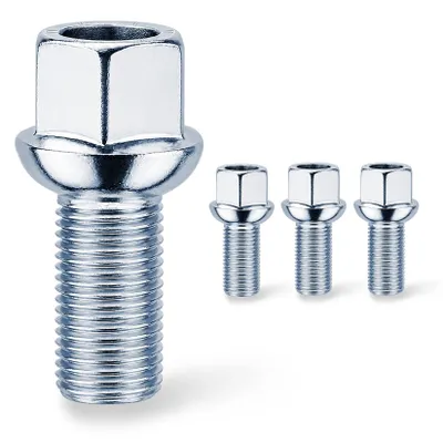 Productafbeelding van 4 wielbouten M14 x 1,5 27 mm kogelband voor originele velgen
