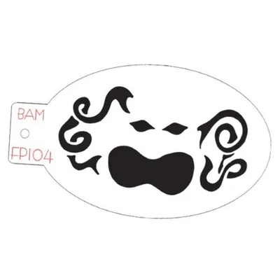 Zdjęcie produktu dla Facepaintshop maska makijaż szablon