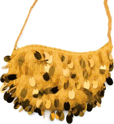Produktbild von 20's Pailletten Handtasche gold