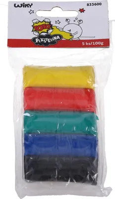 Zdjęcie produktu dla Plastelina 5 sztuk (100g)