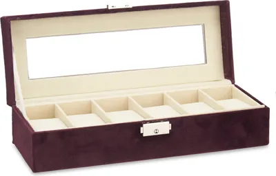 Produktbild von Uhrenbox VELVET, 30 x 11 x 8 cm