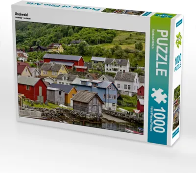 Produktbild von Calvendo Undredal 1000 Teile Puzzle quer 640x480mm, Wittich Reinhold; 7458959