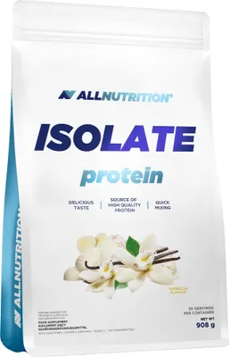 Productafbeelding van ALLNUTRITION Isolaat Proteïne 908g, Vanille. Proteïne en eiwitten voor de spieren