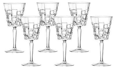 Produktbild von RCR 274351 Etna Wassergläser-Set, Glas, 28 cl, 6 Stück