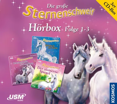 Produktbild von Die grosse Sternenschweif Hörbox Folge 1-3