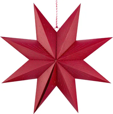Produktbild von PIP STUDIO Weihnachtsstern dunkelrot 60cm