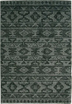 Zdjęcie produktu dla Szary skandynawski dywan etniczny 133x190