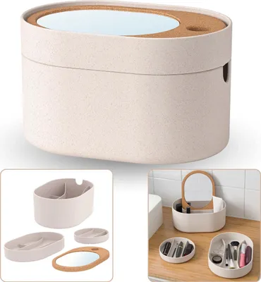 Produktbild von SAXBORGA Kunststoffbox mit verspiegeltem Deckel IKEA