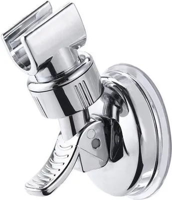 Produktbild von Universal Handbrause Halterung,Abnehmbarer Brausehalter für Handbrause,Verstellbarer Duschkopfhalterung Saugnapf,Duschkopf Für Badezimmer,360° drehbar Super Power Wasserdicht