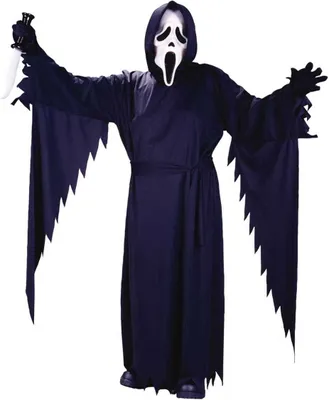 Produktbild von Scream Kostüm mit Maske Teens