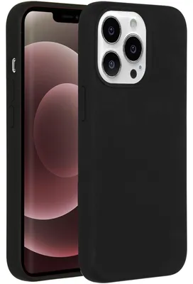 Imagen del producto de Funda de silicona lí­quida con MagSafe para Apple iPhone 13 Pro Max - Negro