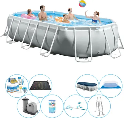 Zdjęcie produktu dla Schwimmbadeset - Intex Prism Frame 503x274x122 cm