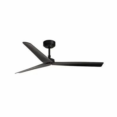 Zdjęcie produktu dla Wentylator sufitowy MILOS L stal czarny mat H:27cm Ø132cm