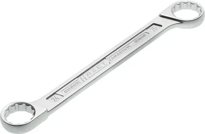 Produktbild von HAZET Doppelringschlüssel 610N-24X26 254mm Chrom-Vanadium-Stahl