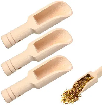 Produktbild von Kleine Holzlöffel, 3-teilig, für Honig, Speisen, Süßstoffe