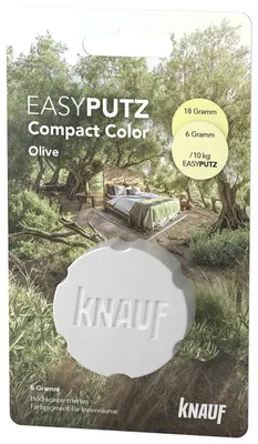 Produktbild von Knauf Farbpigment Compact Color oliv 6 g