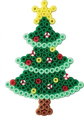 Image de Hama4108 Hama perles à repasser midi "Sapin de Noël", dans blister