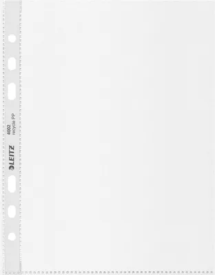 Obrázek produktu pro Leitz 40020003, 150 x 210 mm (A5), Průhledná, Polypropylen (PP), Matný, Portrét, 0,1 mm