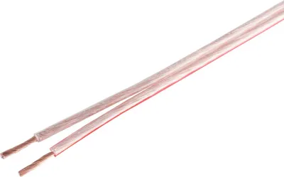 Immagine prodotto di Cavo per altoparlanti CCA 50 metri, trasparente 2 x 0,75 mm²