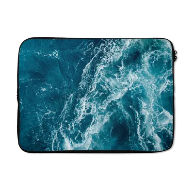 Produktbild von MuchoWow® Laptop Hülle 14 ZollMeer - Wasser - Golf Laptoptasche - Laptoptasche - Stoßsicher - Schutzhaube